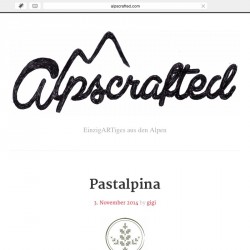 Alpscrafted Homepage